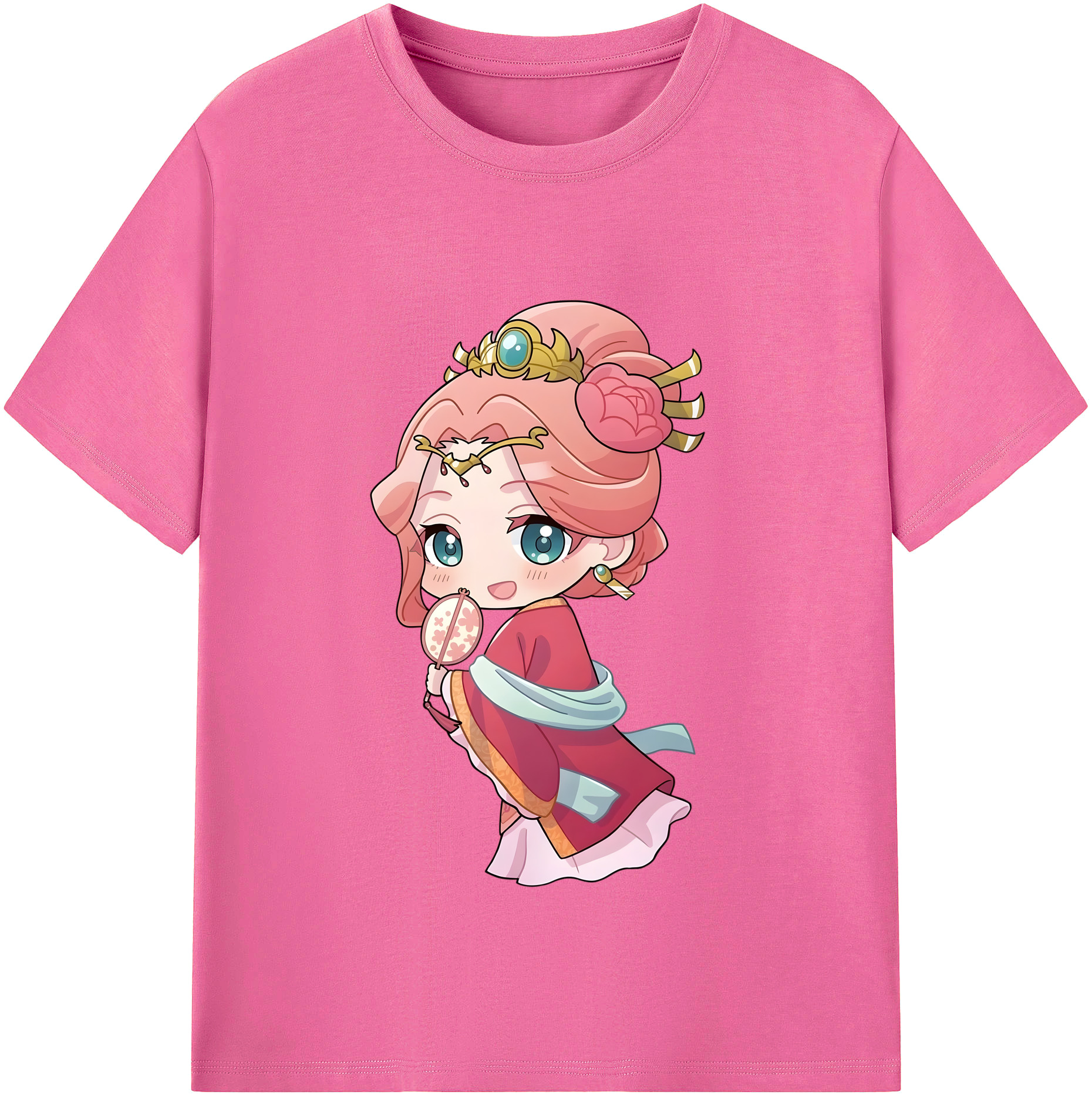 （画像用） 薬屋のひとりごと The Apothecary Diaries レディースカジュアルプリントTシャツ（綿100％）
